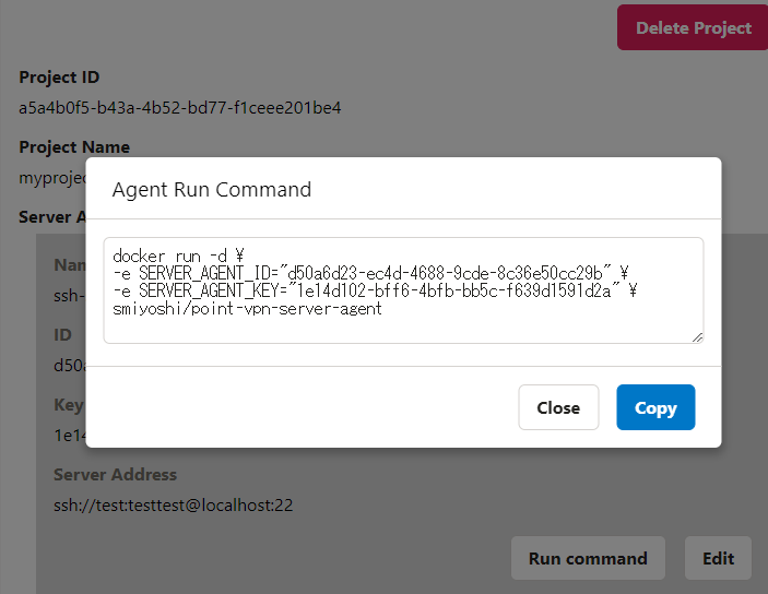 Server Agent Run Command